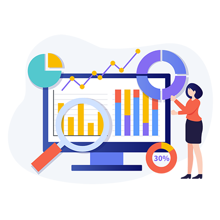 Periodic business reports multiple dimensions